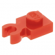 LEGO lapos elem 1x1 fogóval, piros (4085d)